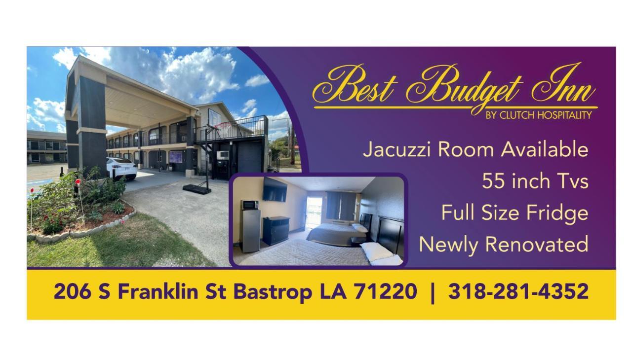 Best Budget Inn Bastrop Exteriör bild